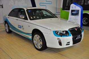 上汽集团发布的“上海”牌燃料电池乘用车。基于荣威750开发。是为了验证领先技术的样车。