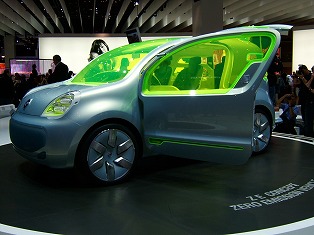 零污染电动概念车 Renault Z.E.Concept