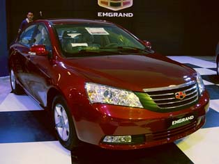 Geely Emgrand (采用沃尔沃乘用车技术的新品牌)