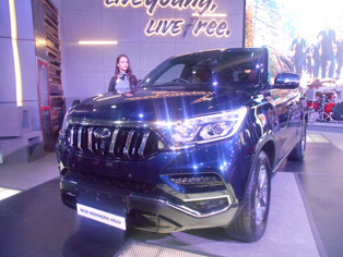 计划2018年投放市场、双龙汽车G4 Rexton的Mahindra换标车