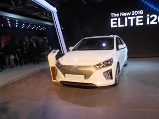 现代汽车 Ioniq electric 印度首发