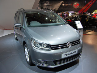 力图扩大市场份额的大众展出了Touran（途安）等车型