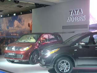 Tata Motors Aria（全球首发） 预计2010年上市 竞争车型：丰田Innova、Mahindara Xylo
