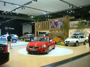 Volvo Cars展台