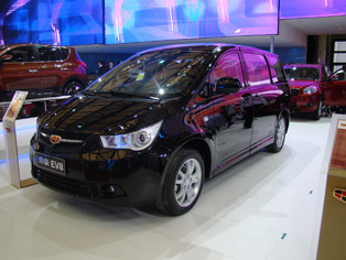 吉利汽车 2012年计划投产的MPV EV8