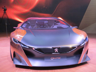 标致亚洲首发的概念车ONYX