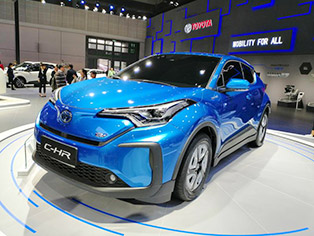 丰田全球首发C-HR的EV版